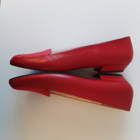 Cappagallo red vintage flat shoes - Picture 4 of 8